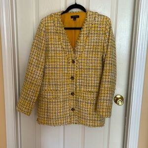 Ann Taylor Modern Tweed Dress Jacket size 10 like new without tags